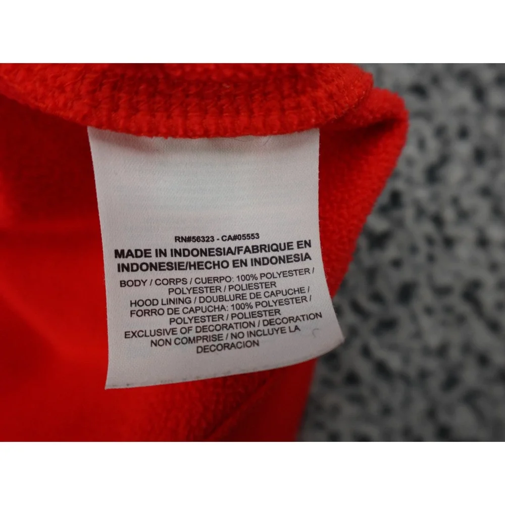 Nike Therma-FIT Full Zip Hoodie Mens Medium Red Fleece Sweatshirt‎ Training